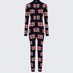 Perfect Moment Vogel Wool Ski Onesie, Size Small